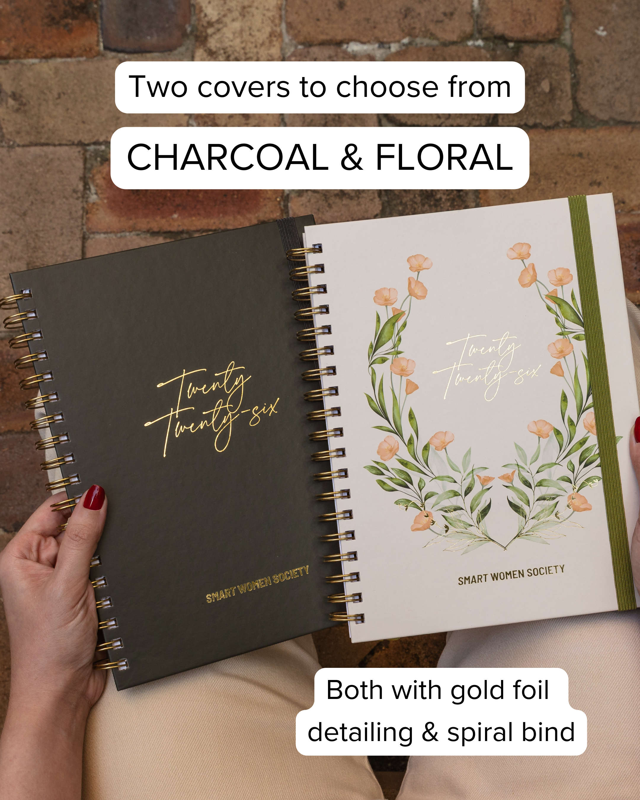 Smart Women Society - B5 Week-to-View - 2026 Calendar Year Diary/Planner