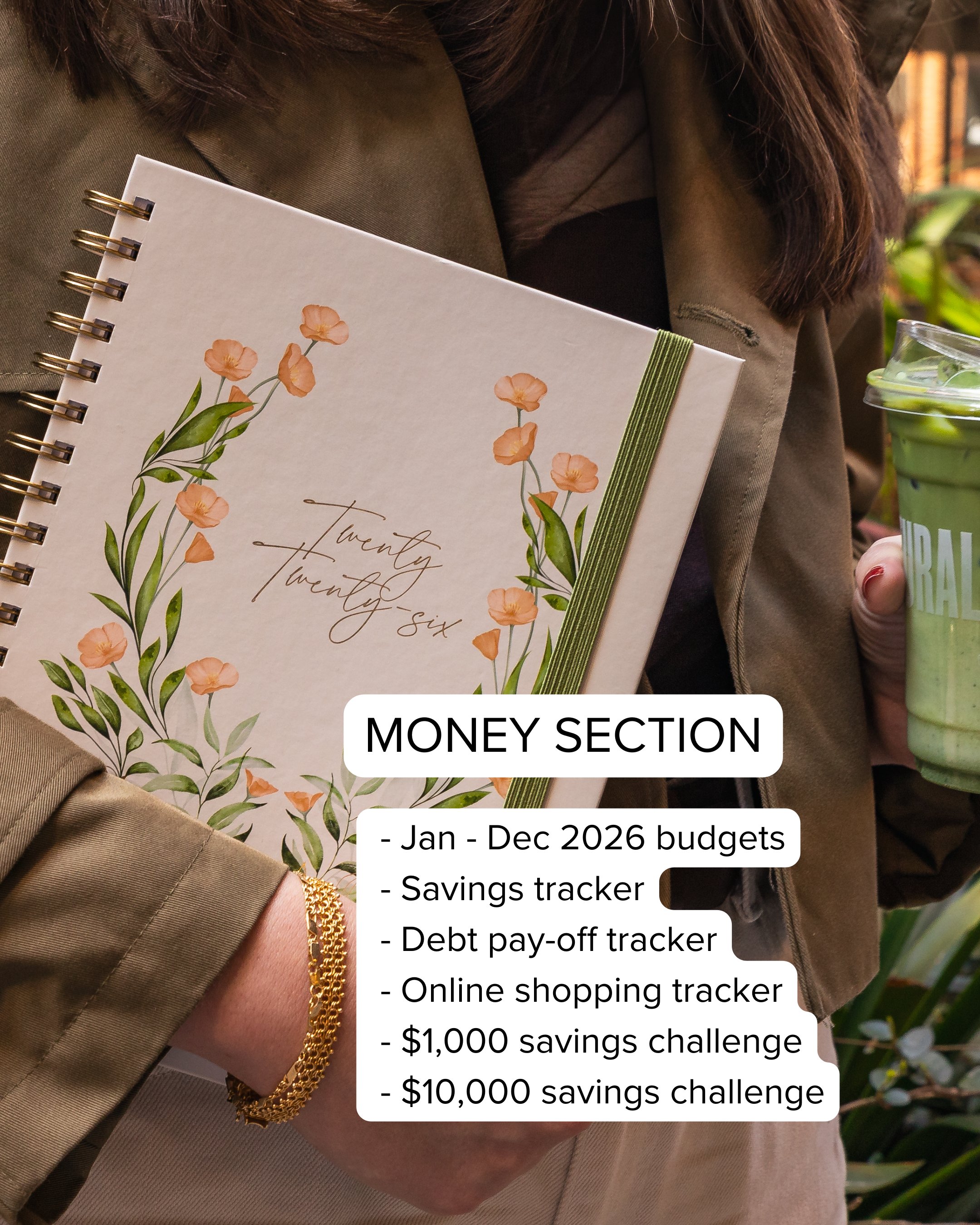 Smart Women Society - B5 Week-to-View - 2026 Calendar Year Diary/Planner