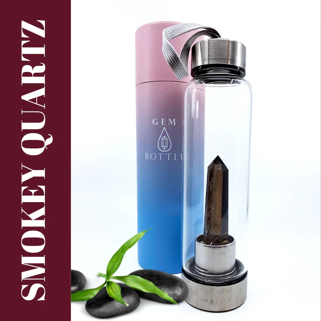 Mindful Hydration Glass Water Bottle