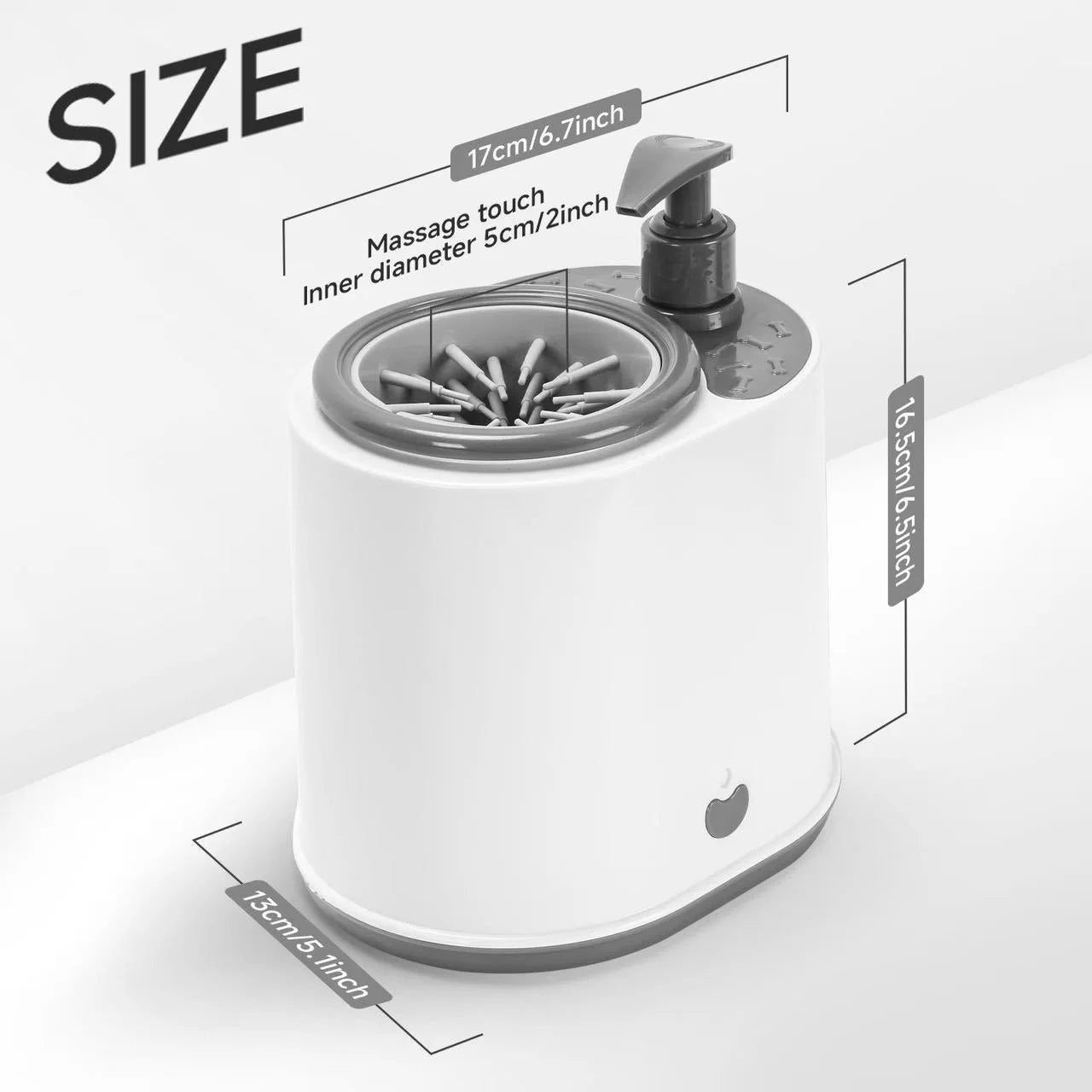 Automatic Dog Paw Cleaner Pet Foot Paw Washer Electric Paw Massager USB Charging for Small Medium Large Dogs Pet Foot Washer Cup