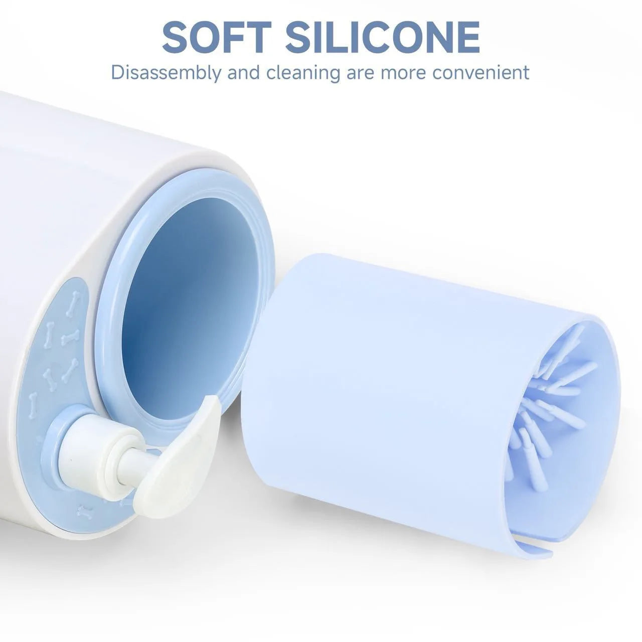 Automatic Dog Paw Cleaner Pet Foot Paw Washer Electric Paw Massager USB Charging for Small Medium Large Dogs Pet Foot Washer Cup