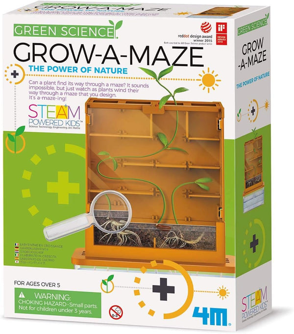  Build A Plant Maze Science Kit, For Boys & Girls Ages 5+