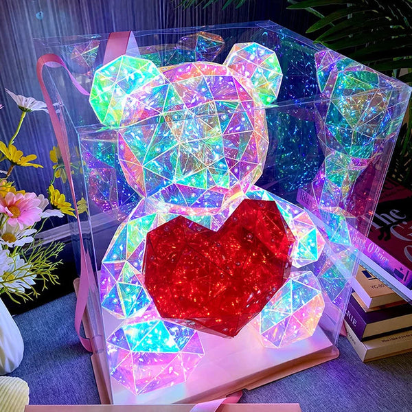 Glow Teddy Surprise Lamp