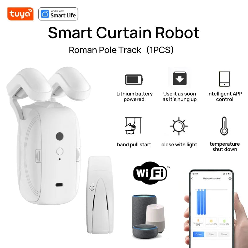 Smart Curtain Robot Hub